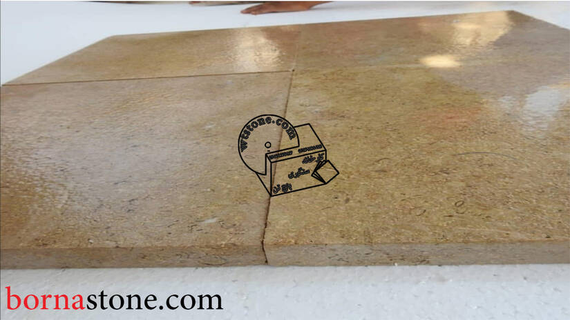 سنگ مرمریت گندمک چرمی
